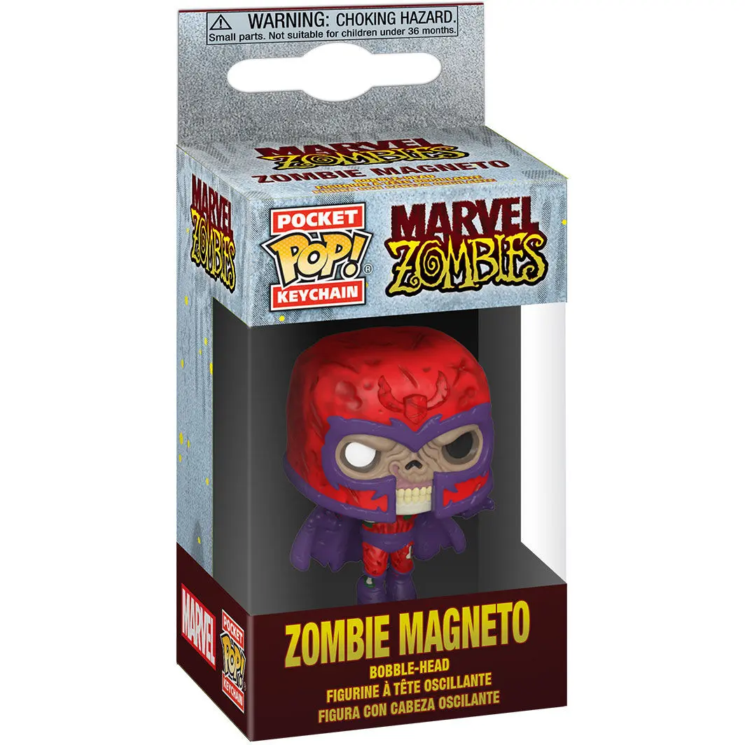 Marvel Pocket POP! Vinyl Keychain Zombie Magneto 4 cm product photo