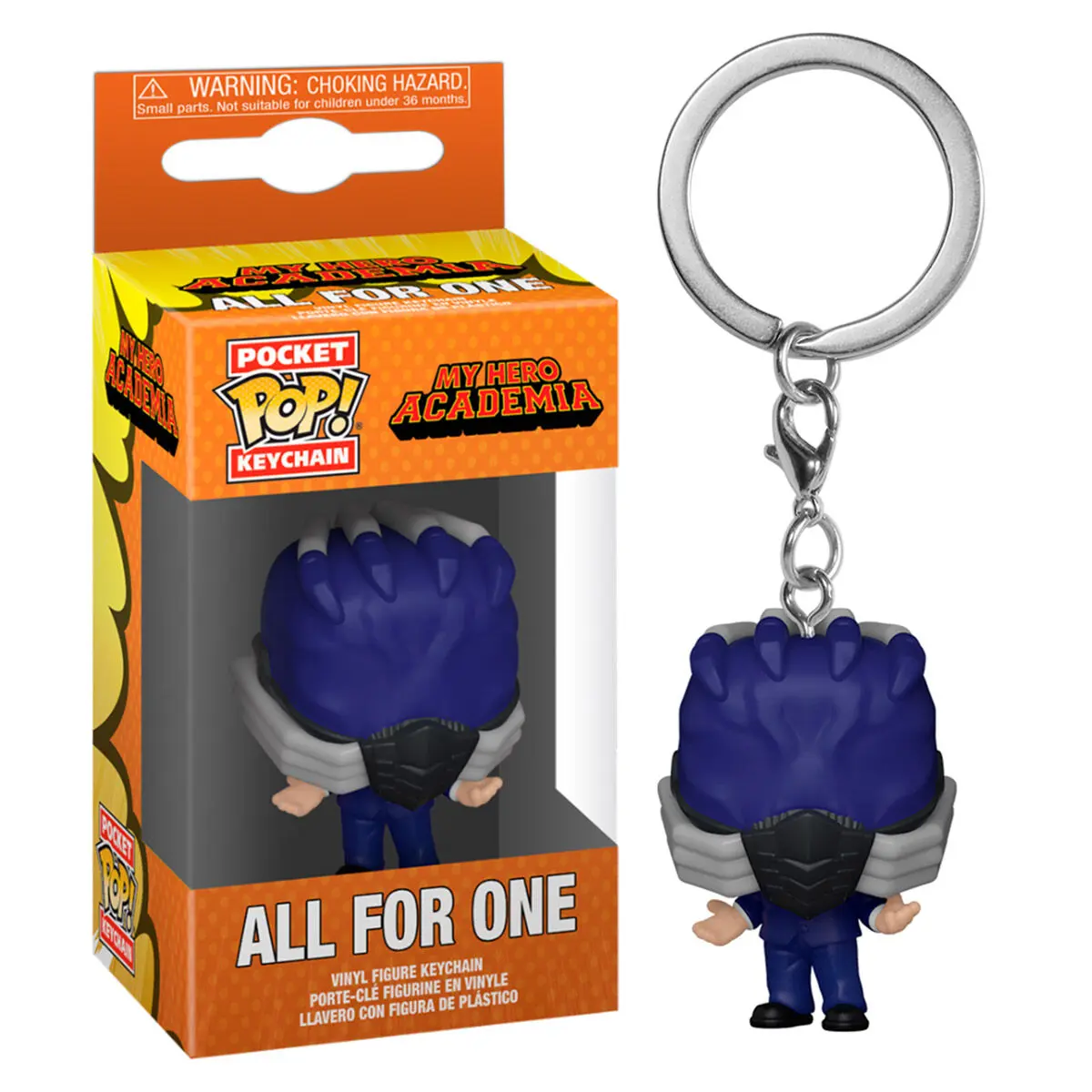 My Hero Academia Pocket POP! Vinyl Keychain All For One 4 cm product photo