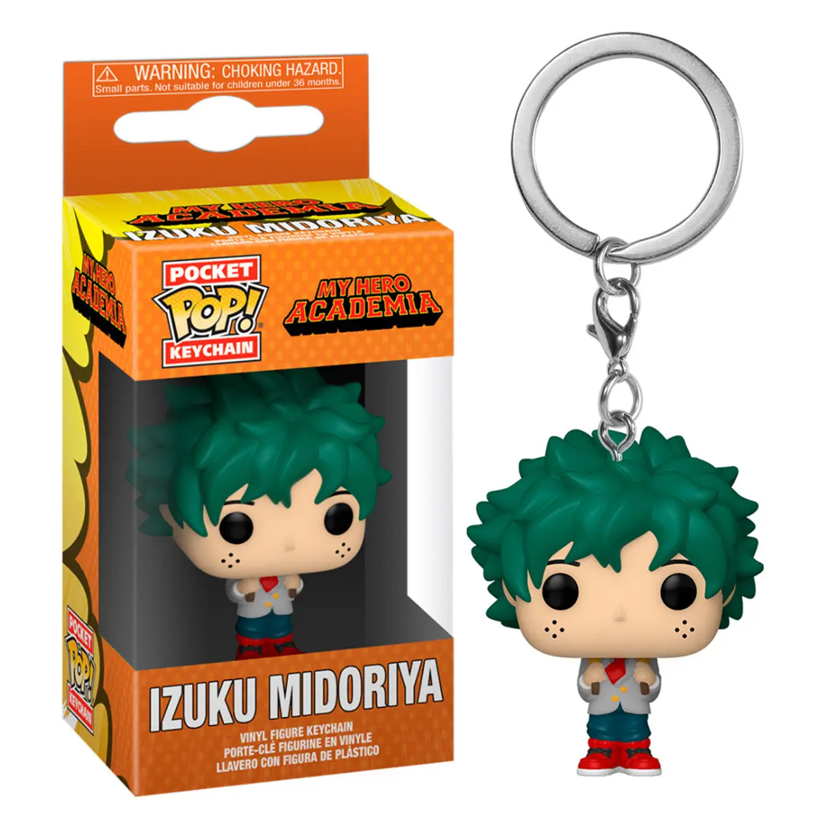 My Hero Academia Pocket POP! Vinyl Keychain Deku in School Uniform 4 cm product photo