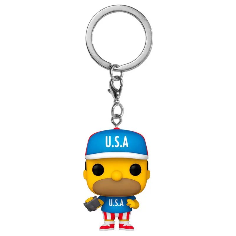 Pocket POP keychain Simpsons USA Homer product photo