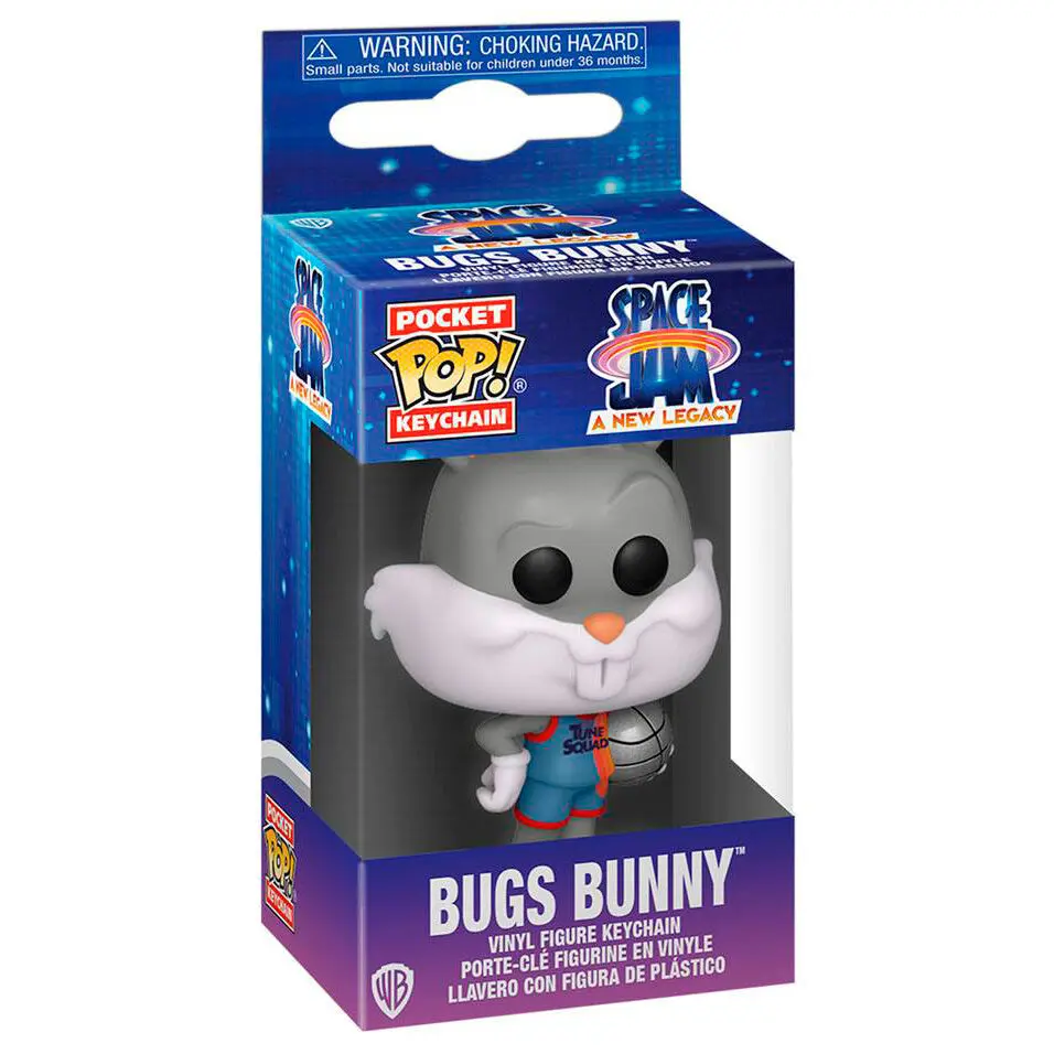 Space Jam 2 Pocket POP! Vinyl Keychains 4 cm Bugs Bunny Display (12) product photo