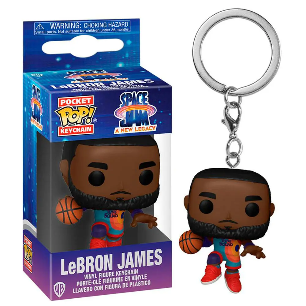 Space Jam 2 Pocket POP! Vinyl Keychains 4 cm LeBron James Display (12) product photo