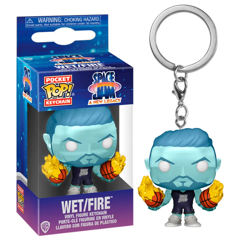 Space Jam 2 Pocket POP! Vinyl Keychains 4 cm Wet Fire Display (12) product photo
