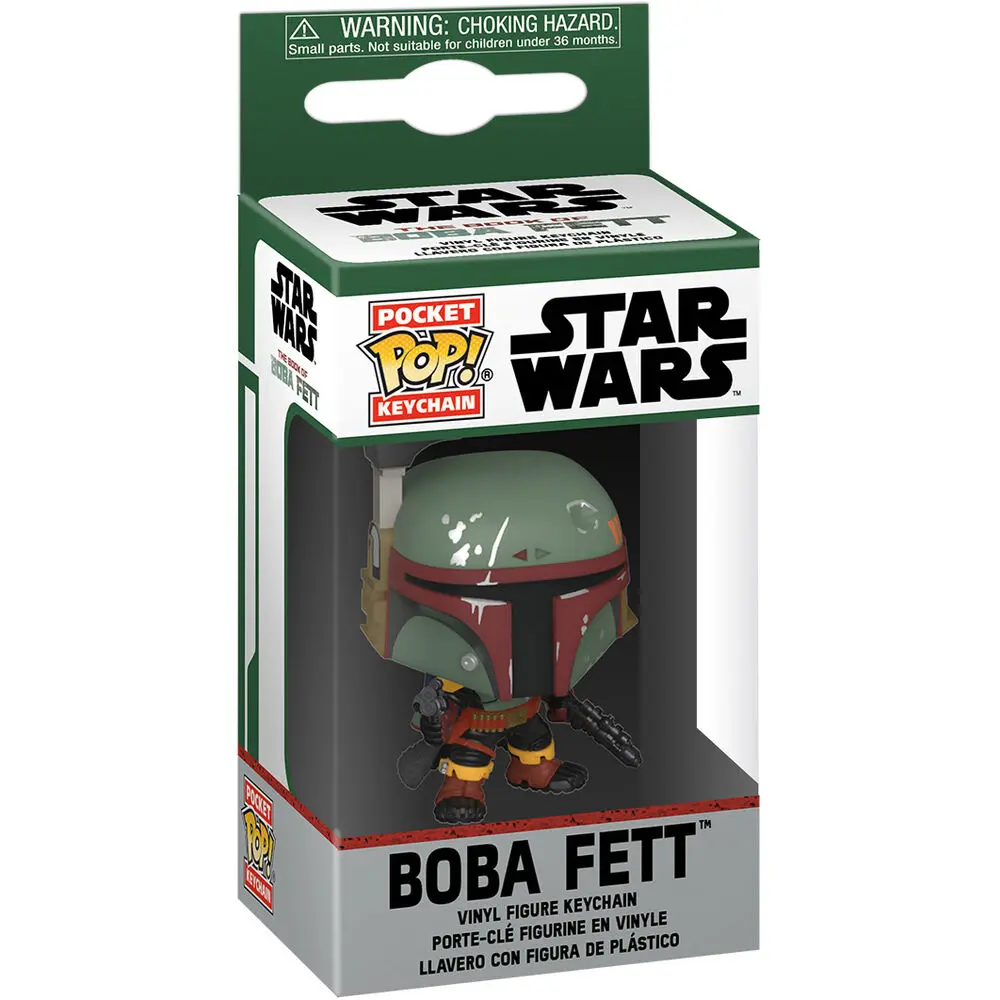 Star Wars The Book of Boba Fett Pocket POP! Vinyl Keychains 4 cm Boba Fett Display (12) termékfotó