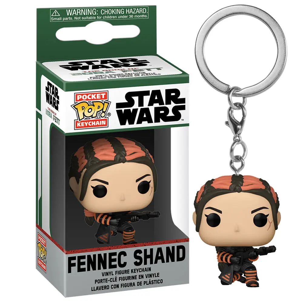 Star Wars The Book of Boba Fett Pocket POP! Vinyl Keychains 4 cm Fennec Shand Display (12) product photo