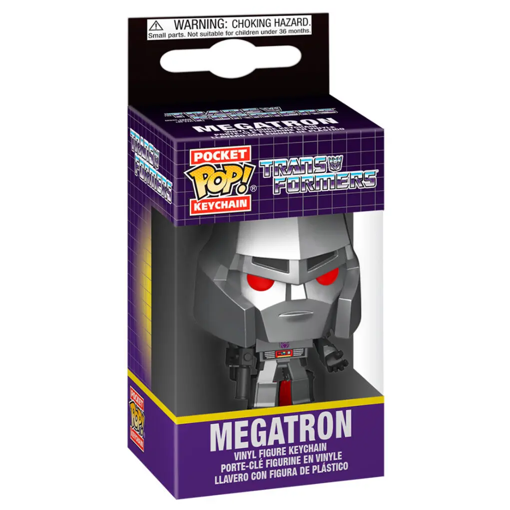 Pocket POP keychain Transformers Megatron product photo
