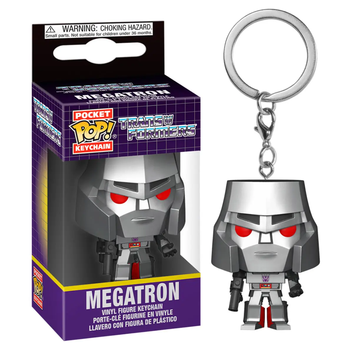 Pocket POP keychain Transformers Megatron product photo