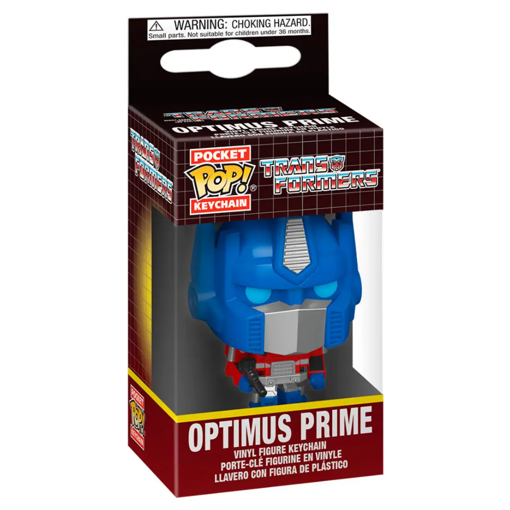 Pocket POP keychain Transformers Optimus Prime product photo