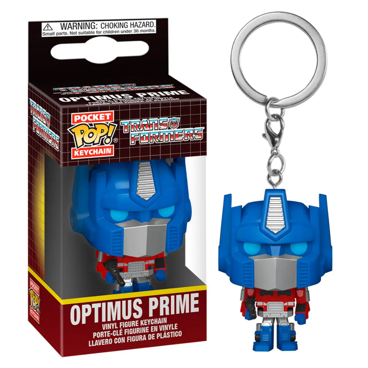 Pocket POP keychain Transformers Optimus Prime product photo