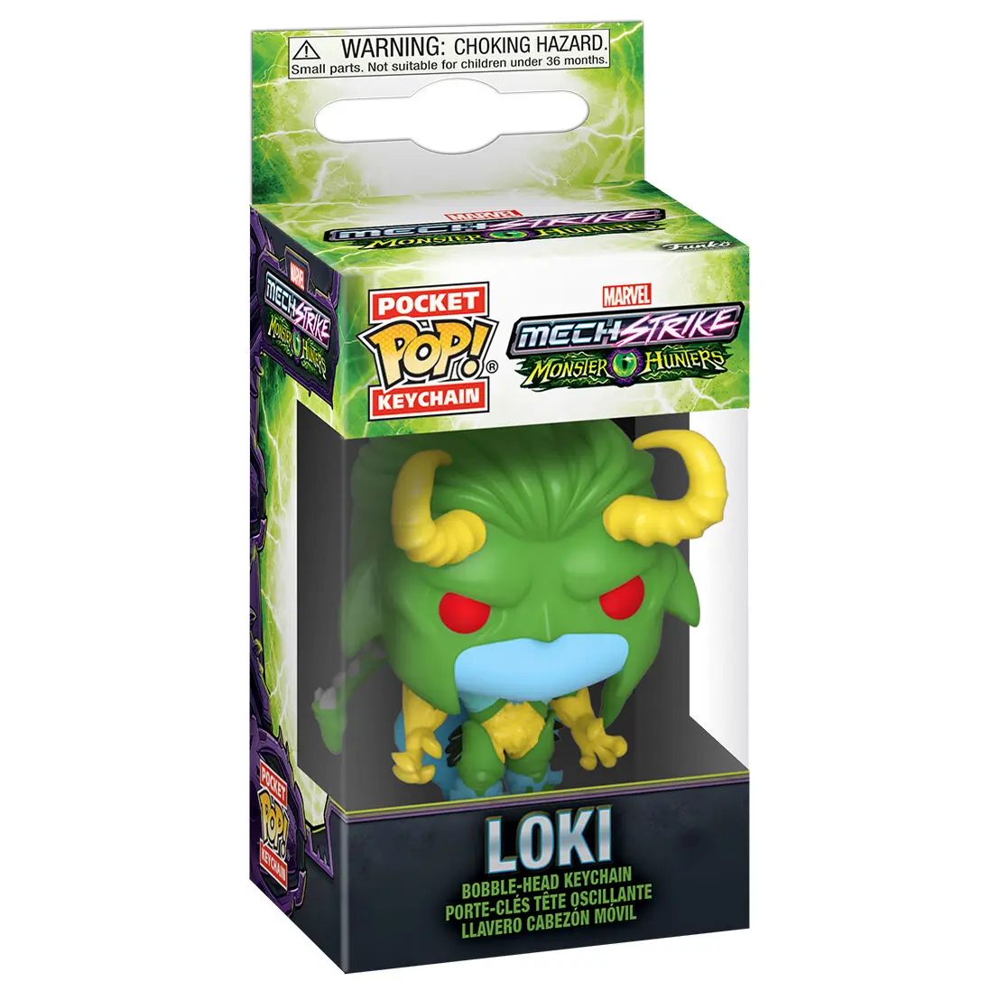 Pocket POP Keychain Marvel Monster Hunters Loki termékfotó