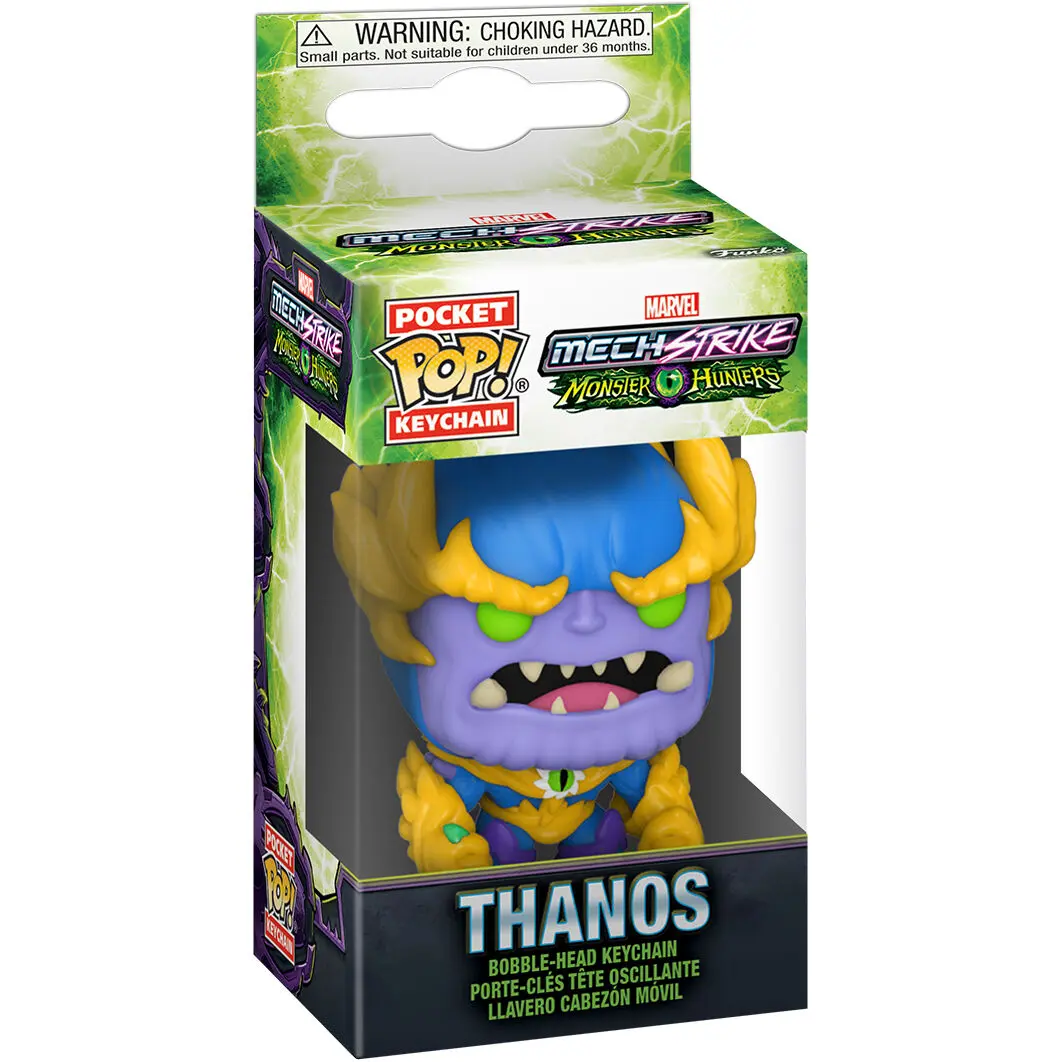 Pocket POP Keychain Marvel Monster Hunters Thanos product photo