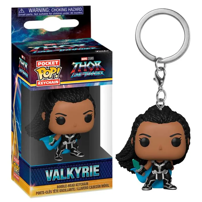 Pocket POP Keychain Marvel hor Love and Thunder Valkyrie termékfotó