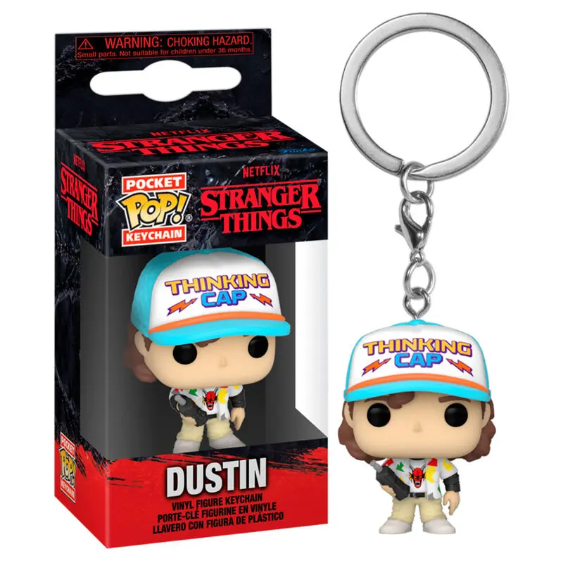 Pocket POP Keychain Stranger Things Dustin termékfotó