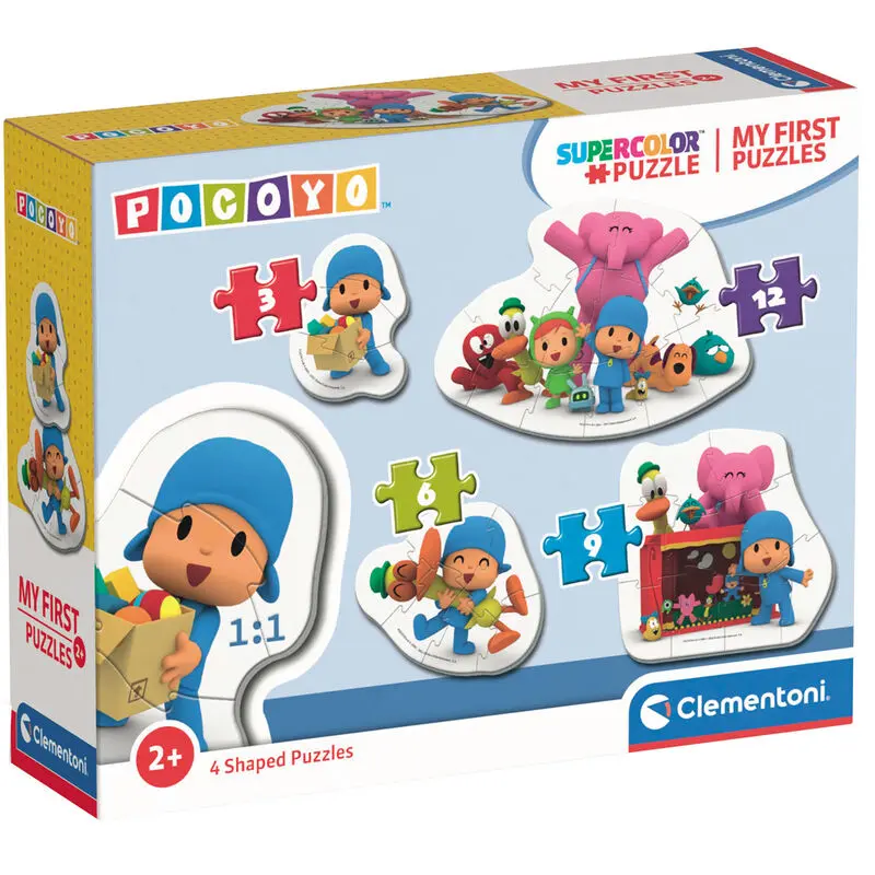 Pocoyo puzzle 3+6+9+12pcs product photo