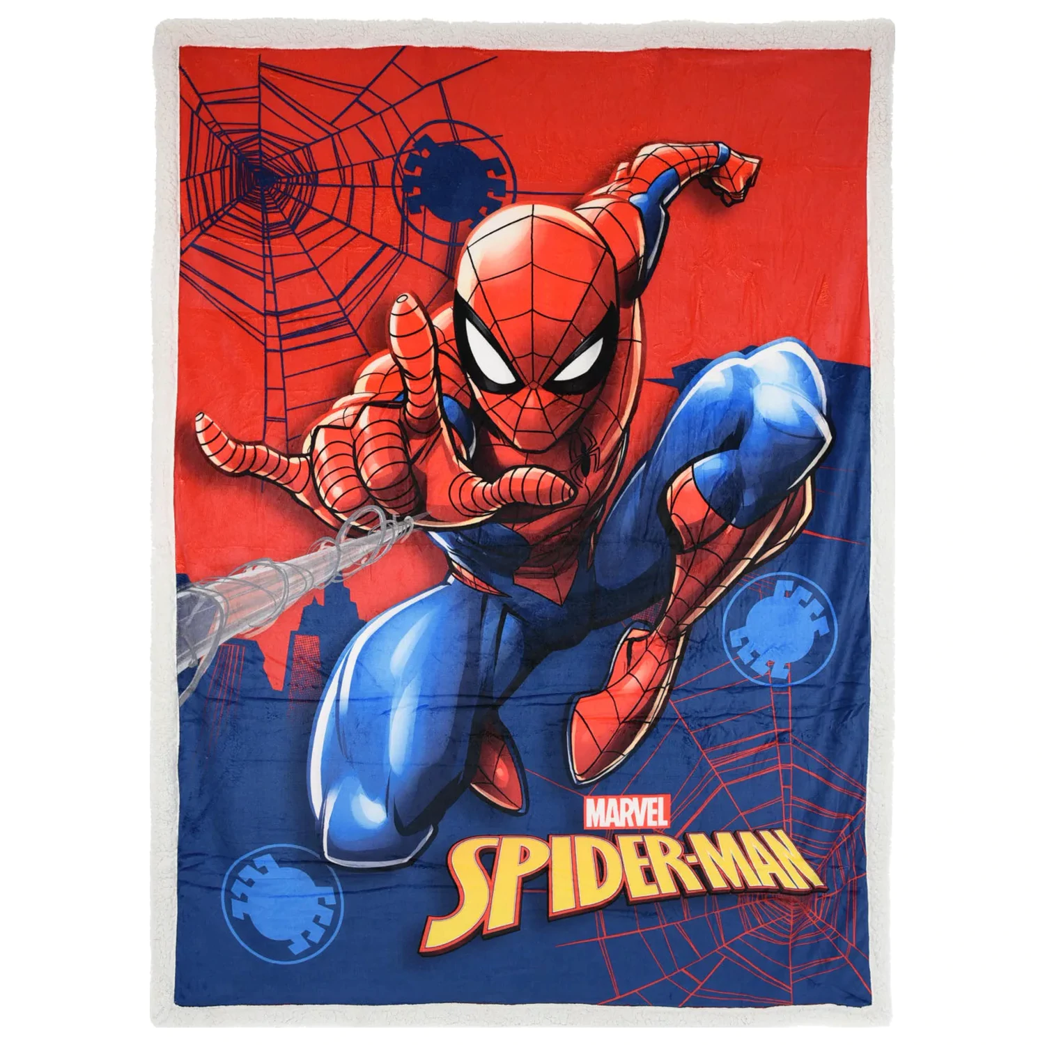 Spider-Man Action sherpa blanket 140x190 cm product photo