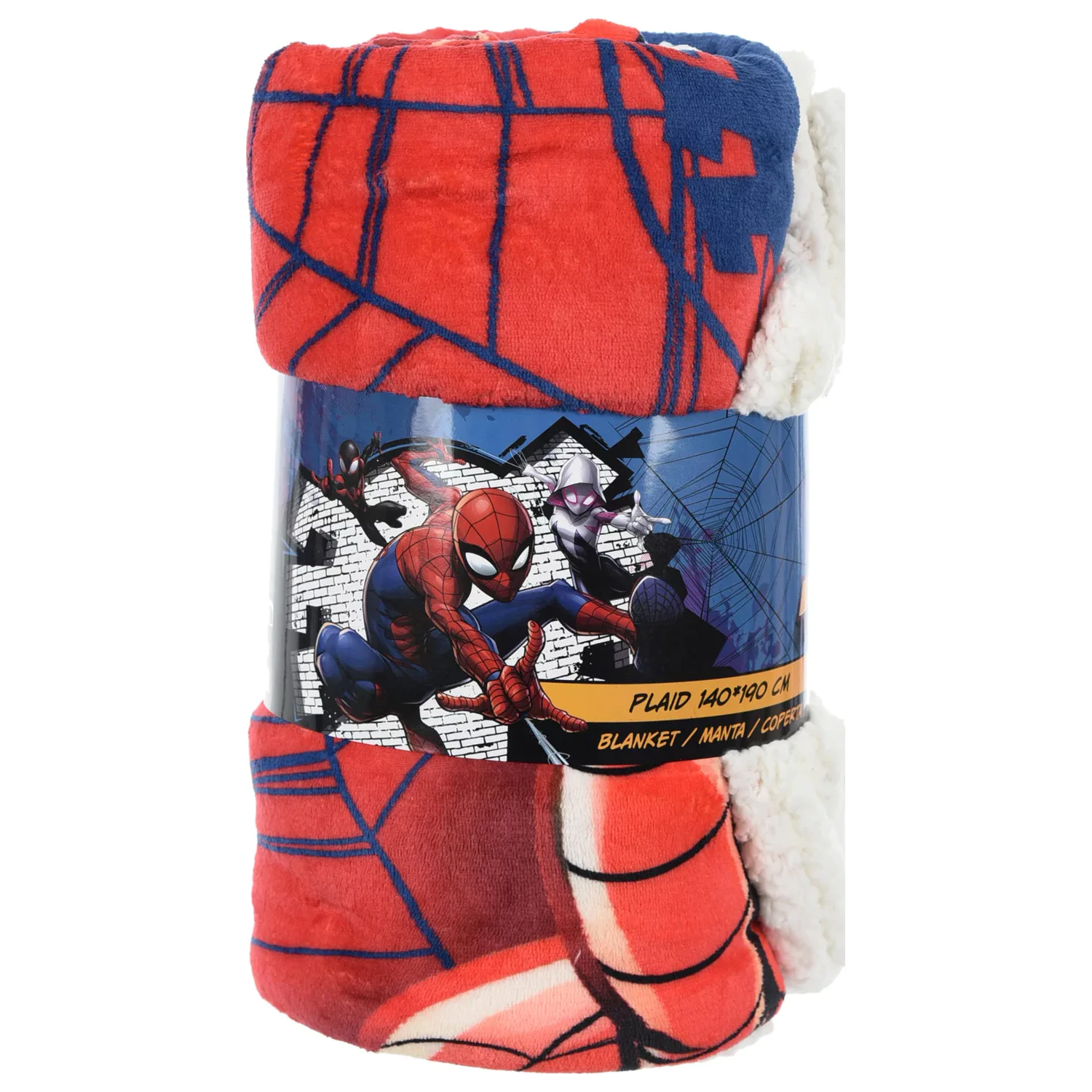 Spider-Man Action sherpa blanket 140x190 cm product photo