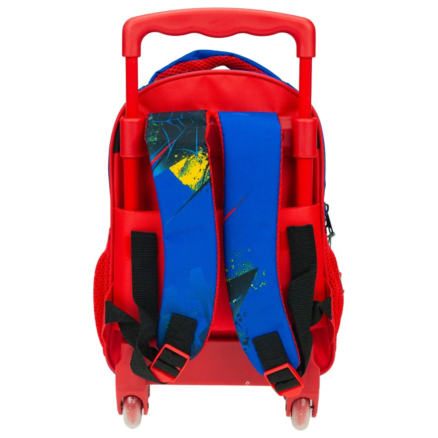 Spider-Man Blue Wheeled Preschool Backpack Bag 30 cm product photo