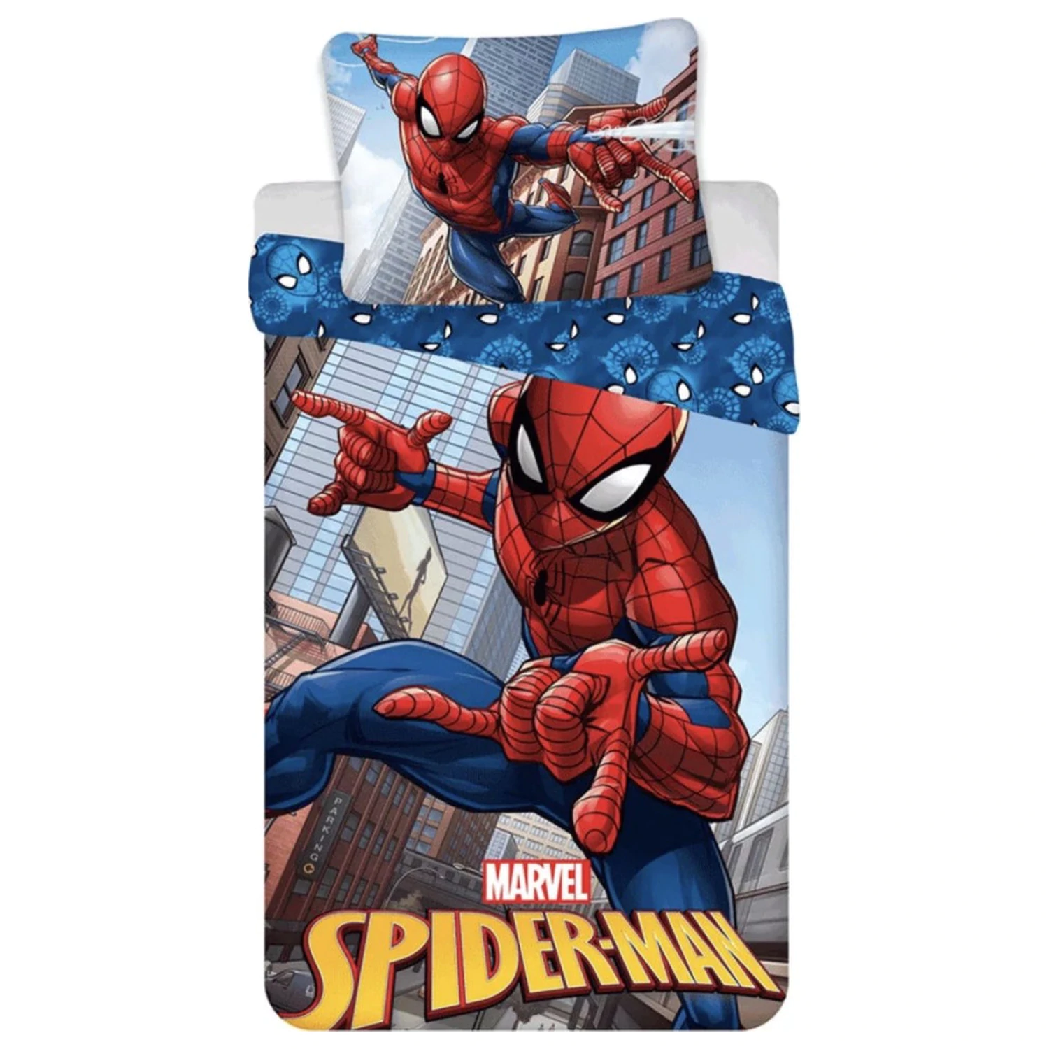 Spider-Man Blue children's, preschool duvet cover product photo