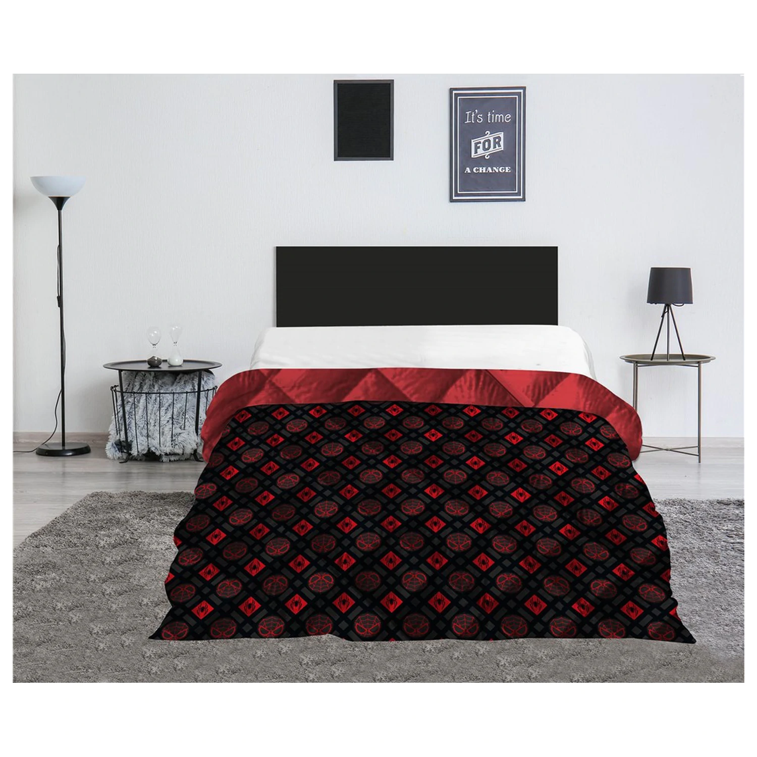Spider-Man Chaos Quilted Bedspread product photo