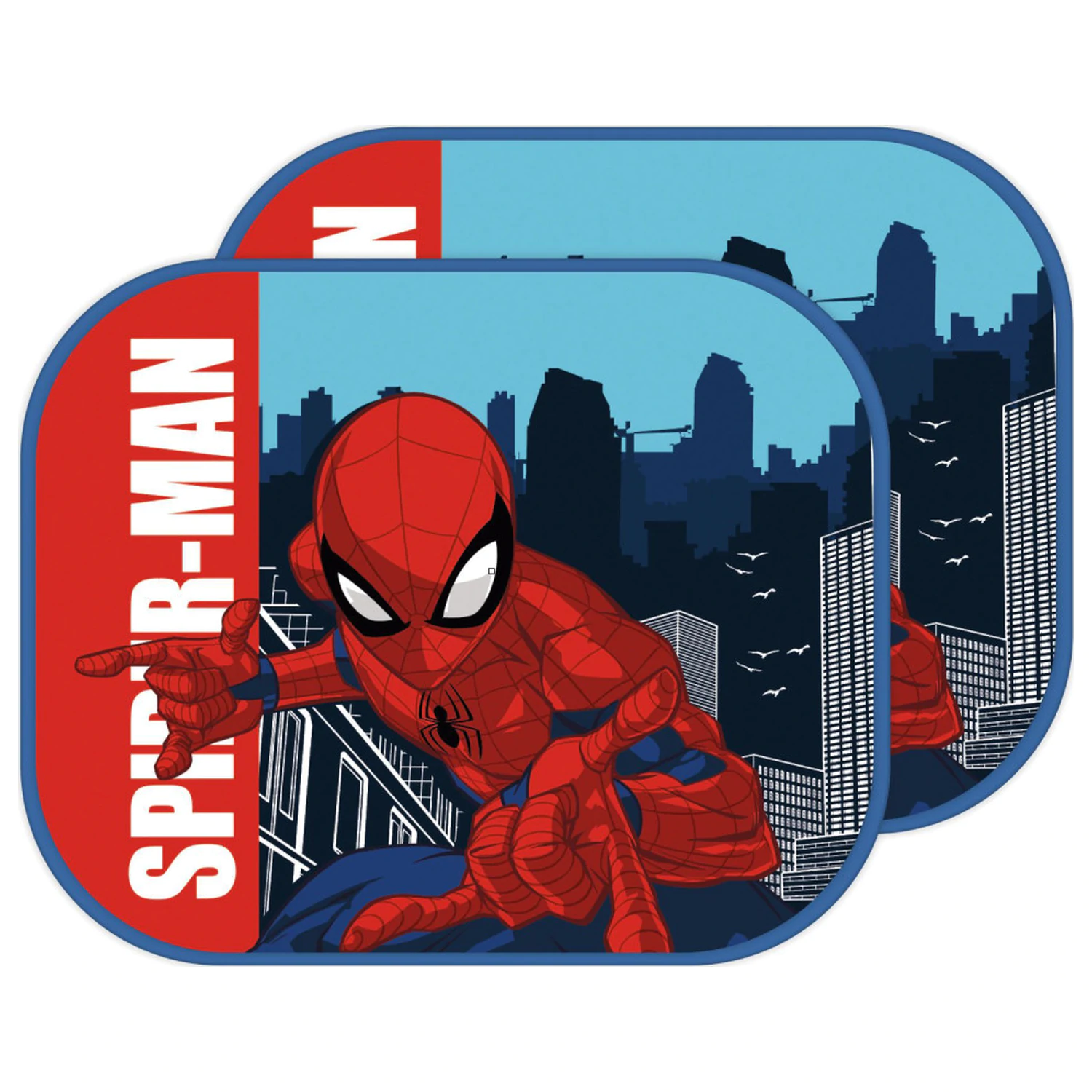 Spider-Man City Sun Visor for Window 2-piece product photo