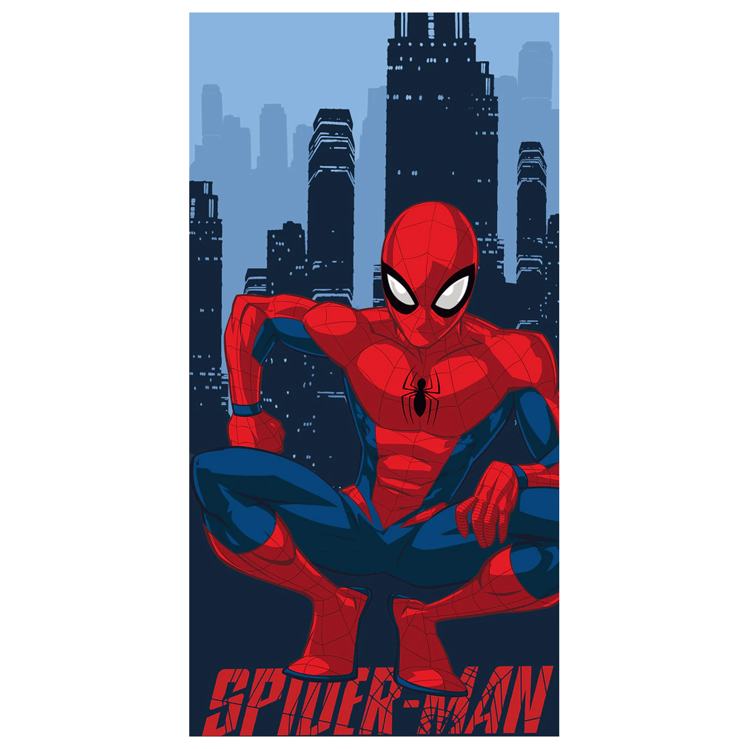 Spider-Man City towel product photo