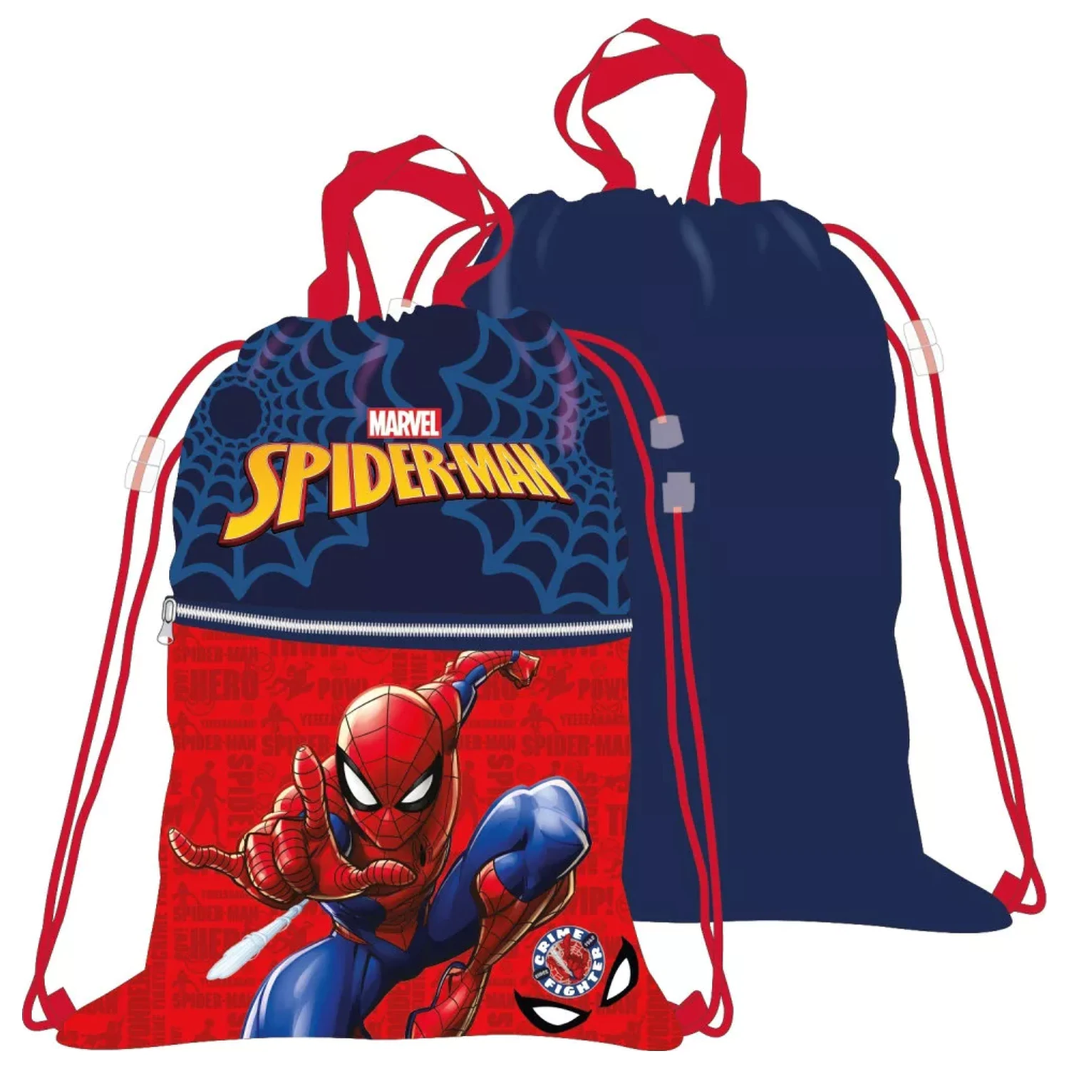 Spider-Man Crime Fighter Deluxe Gym Bag, Duffle Bag 45 cm product photo