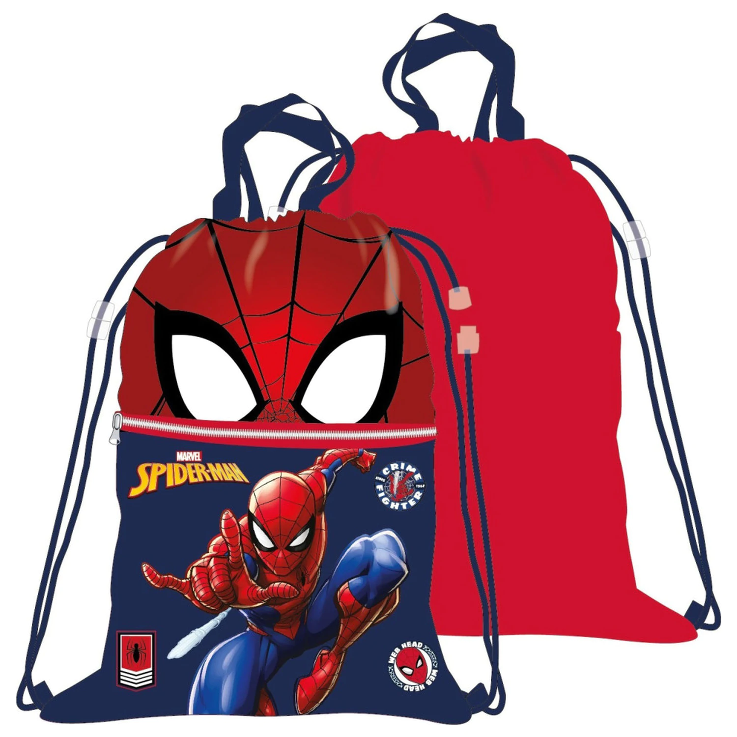 Spider-Man Crime Fighter Deluxe Duffle Bag, Gym Bag 45 cm product photo