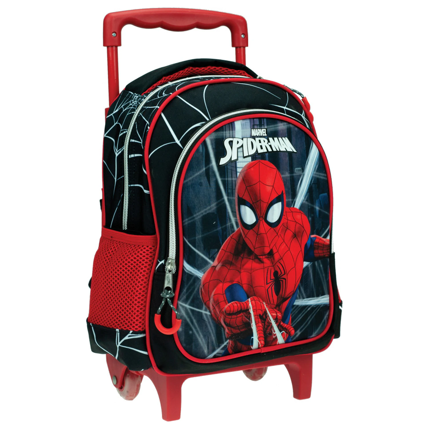 Spider-Man Dangled rolling preschool backpack, bag 30 cm product photo