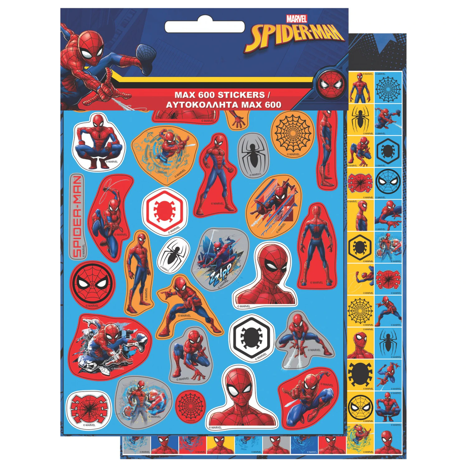 Spider-Man Dark 600-piece sticker set product photo