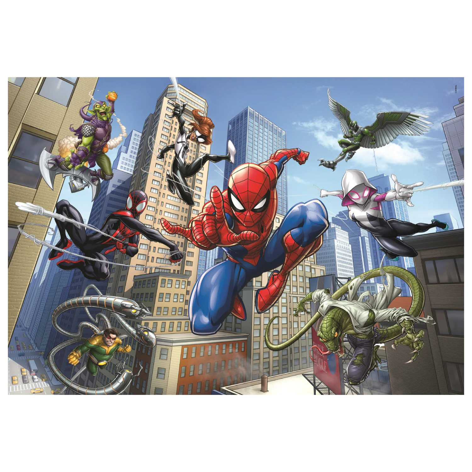 Spider-Man Enemy 104-piece puzzle product photo