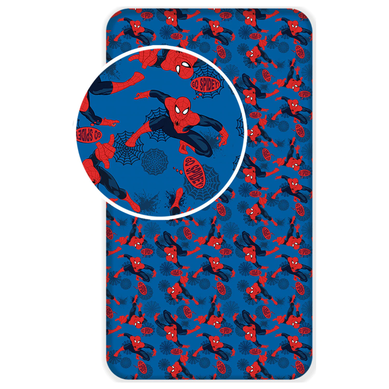 Spider-Man Go fitted sheet 90x200 cm product photo