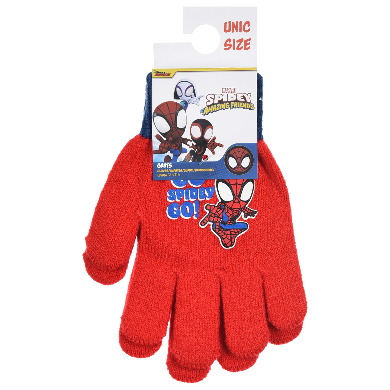 Spider-Man Go Spidey Red Kids' Gloves product photo