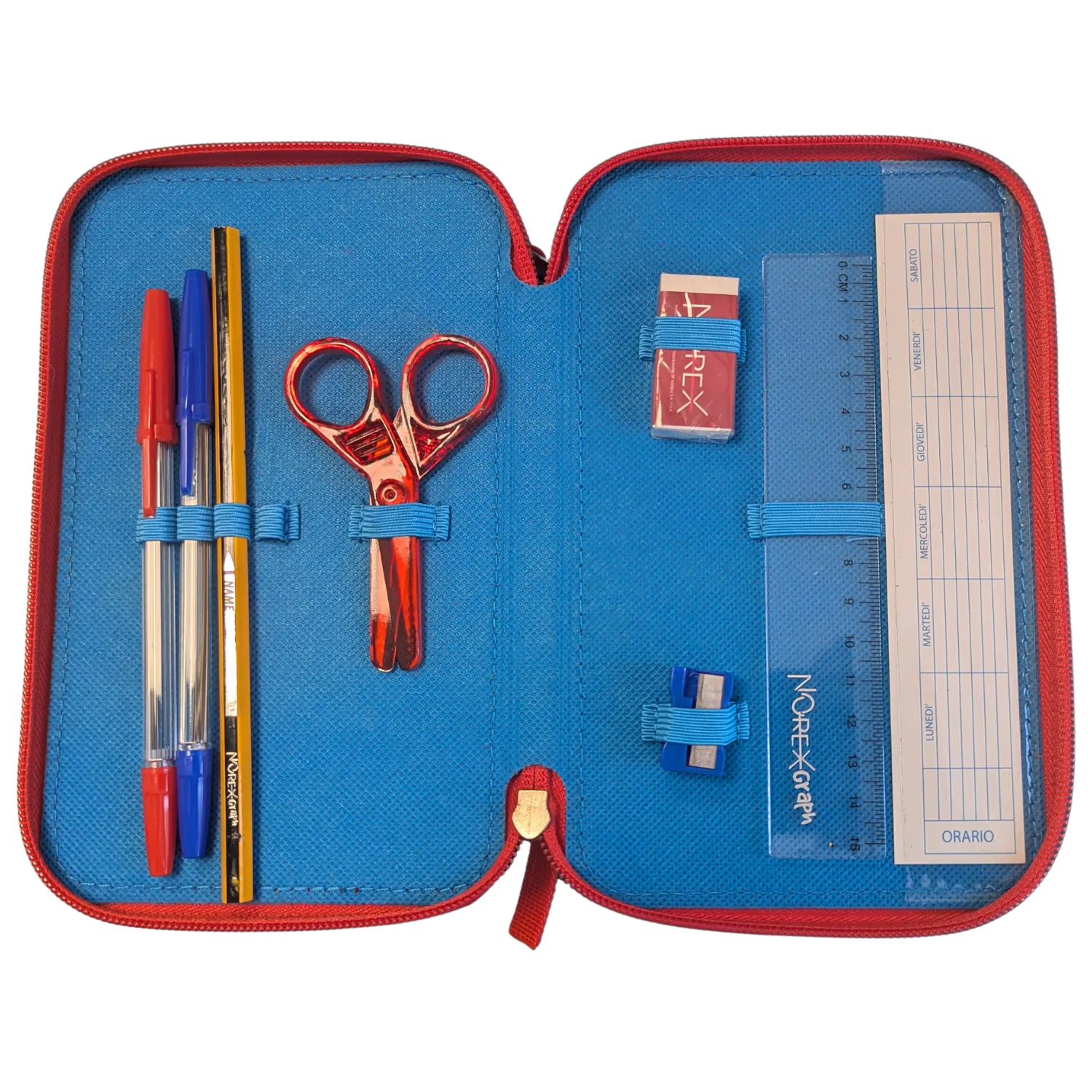 Spider-Man Great Power filled 3-storey pencil case product photo