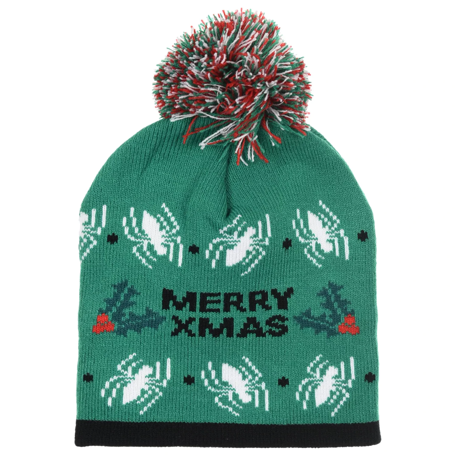 Spider-Man Green Hat Christmas Kids Beanie 52 cm product photo