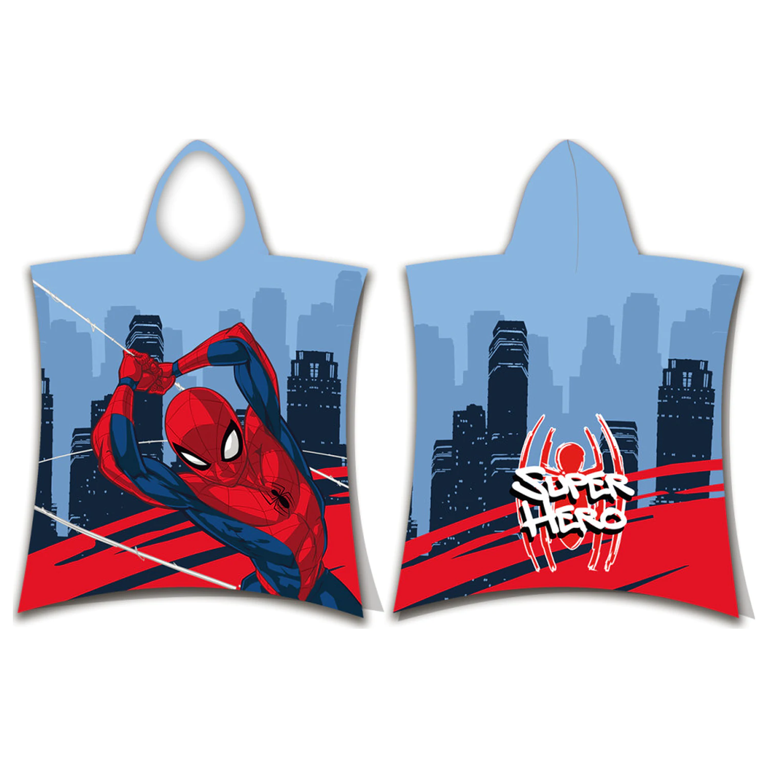 Spider-Man Hero Beach Towel Poncho product photo