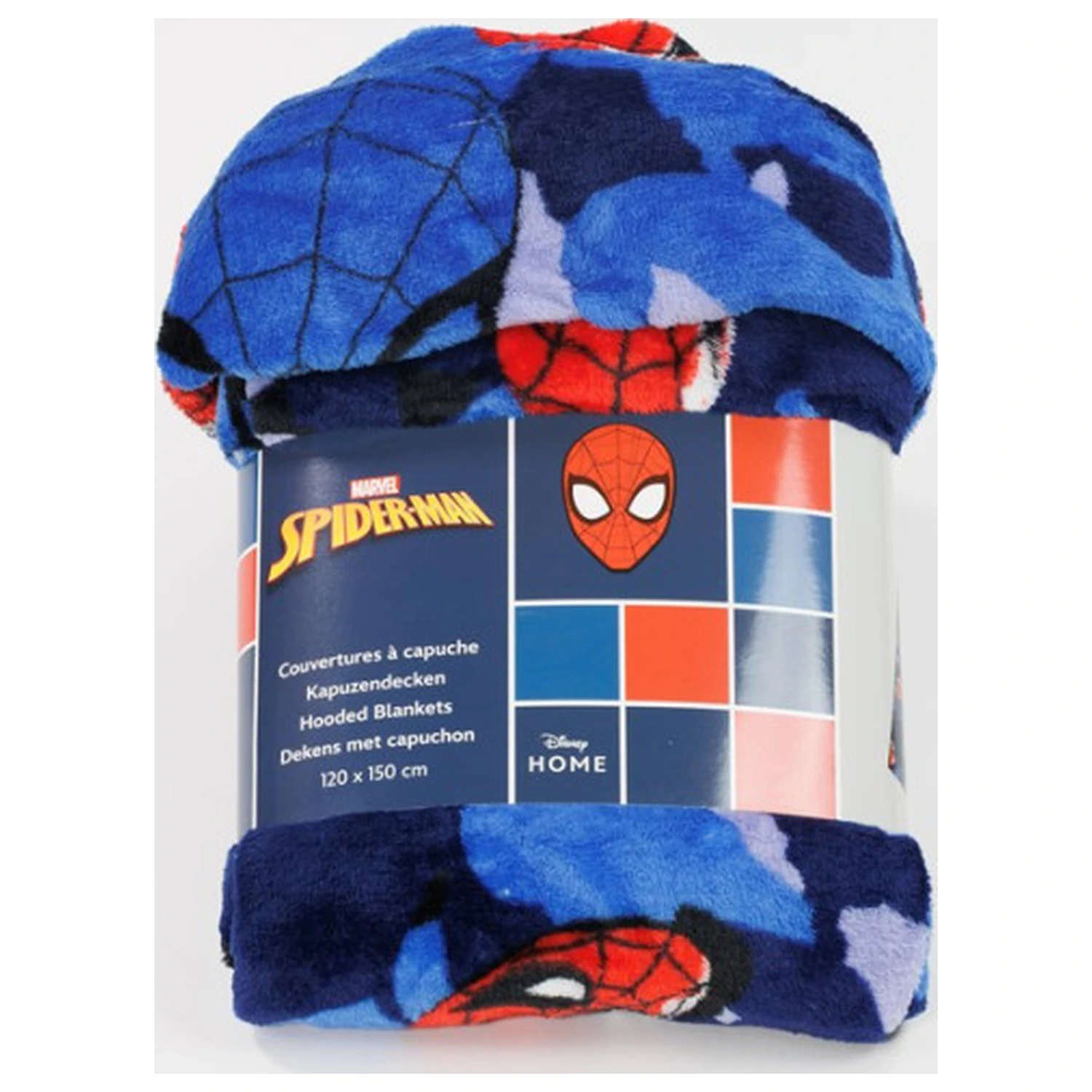 Spider-Man Hideout Hooded Blanket 120x150cm product photo