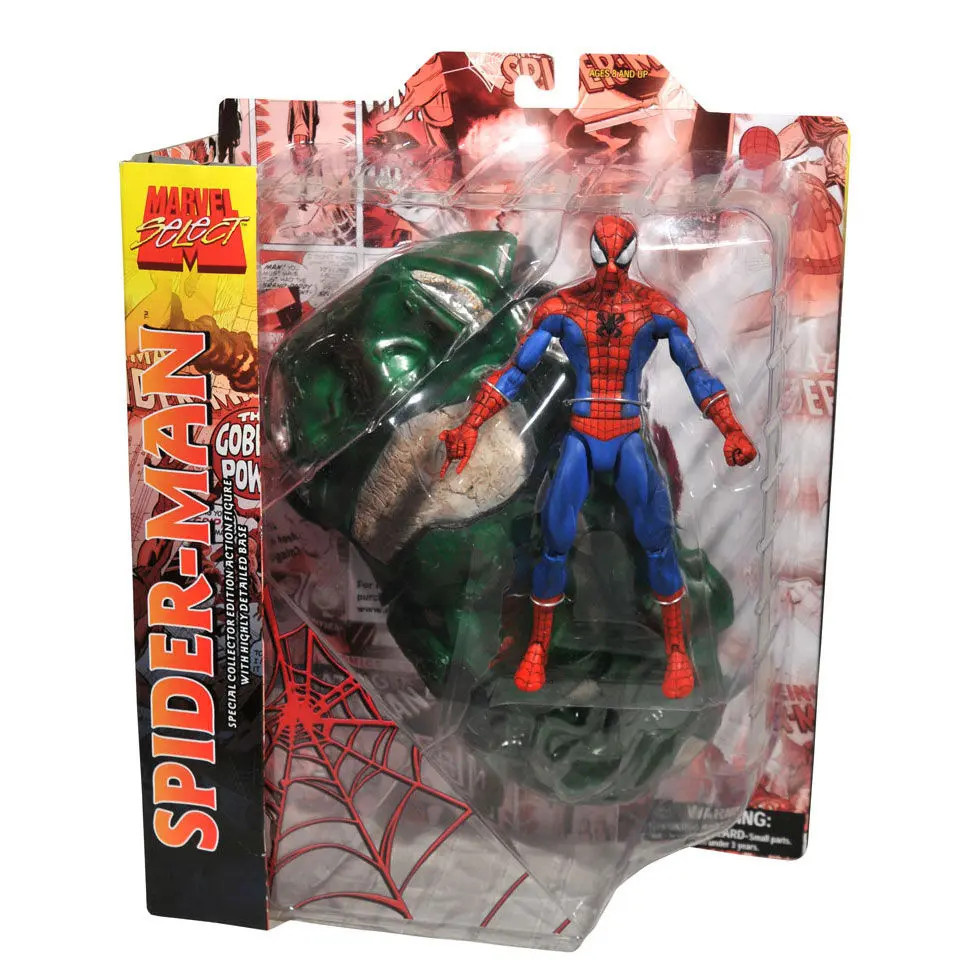 Marvel Select Action Figure Classic Spider-Man 18 cm termékfotó