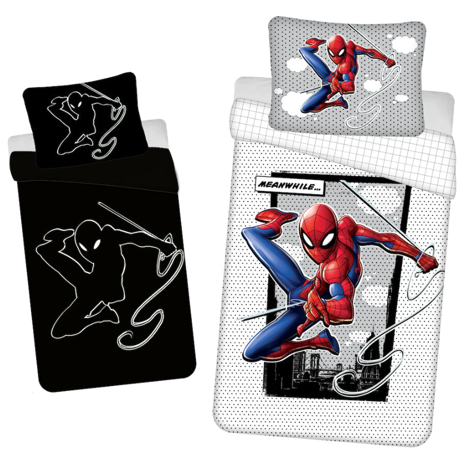 Spider-Man Meanwhile Glow in the Dark Duvet Cover product photo