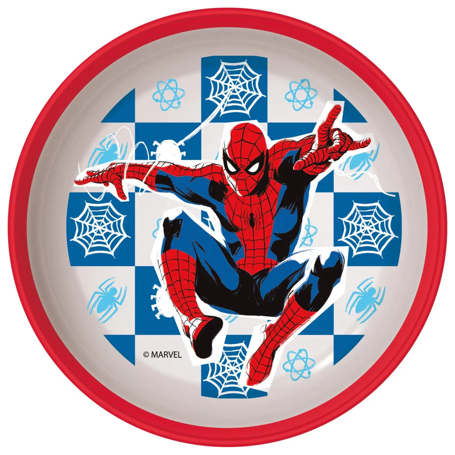 Spider-Man Midnight Flyer Non-Slip Micro Deep Plate product photo