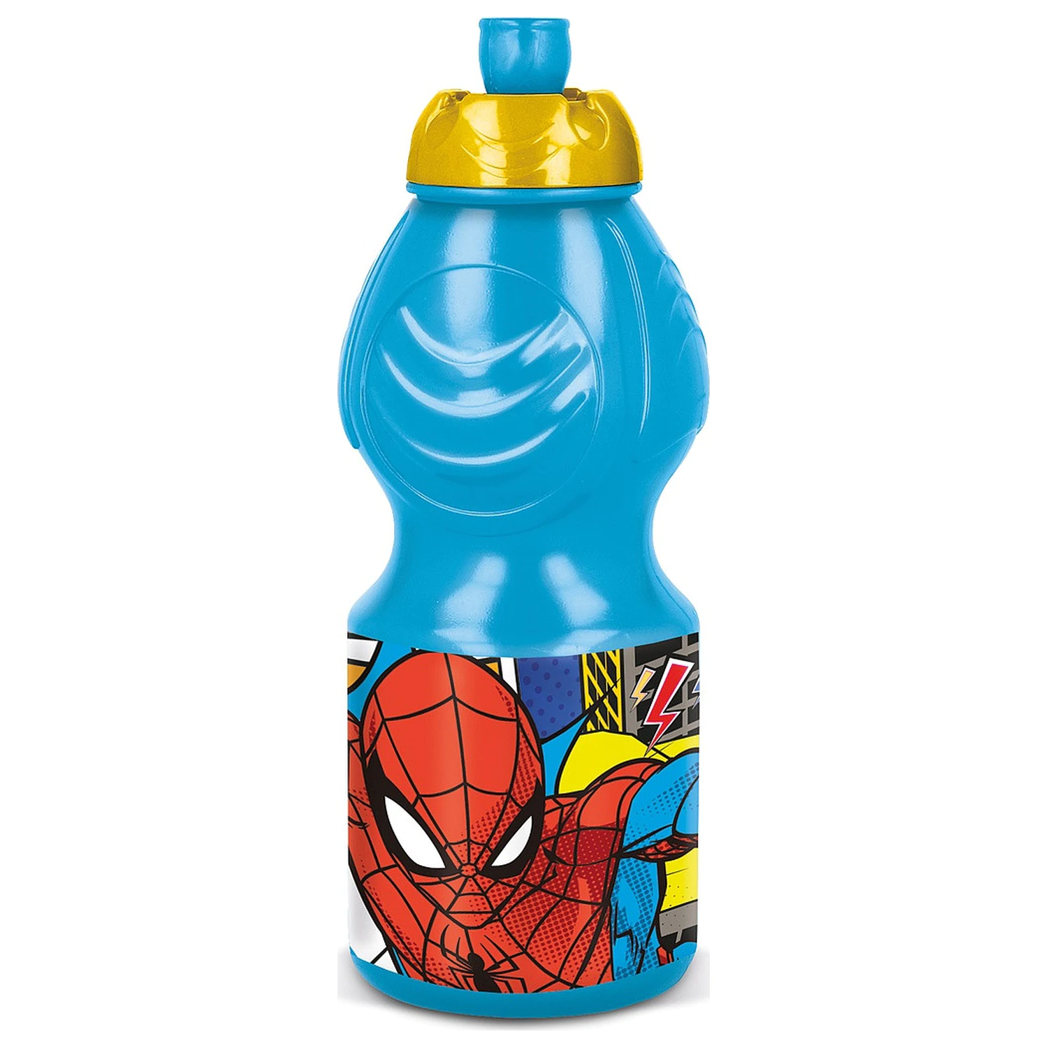 Spider-Man Midnight Flyer Plastic Sports Bottle 400 ml product photo