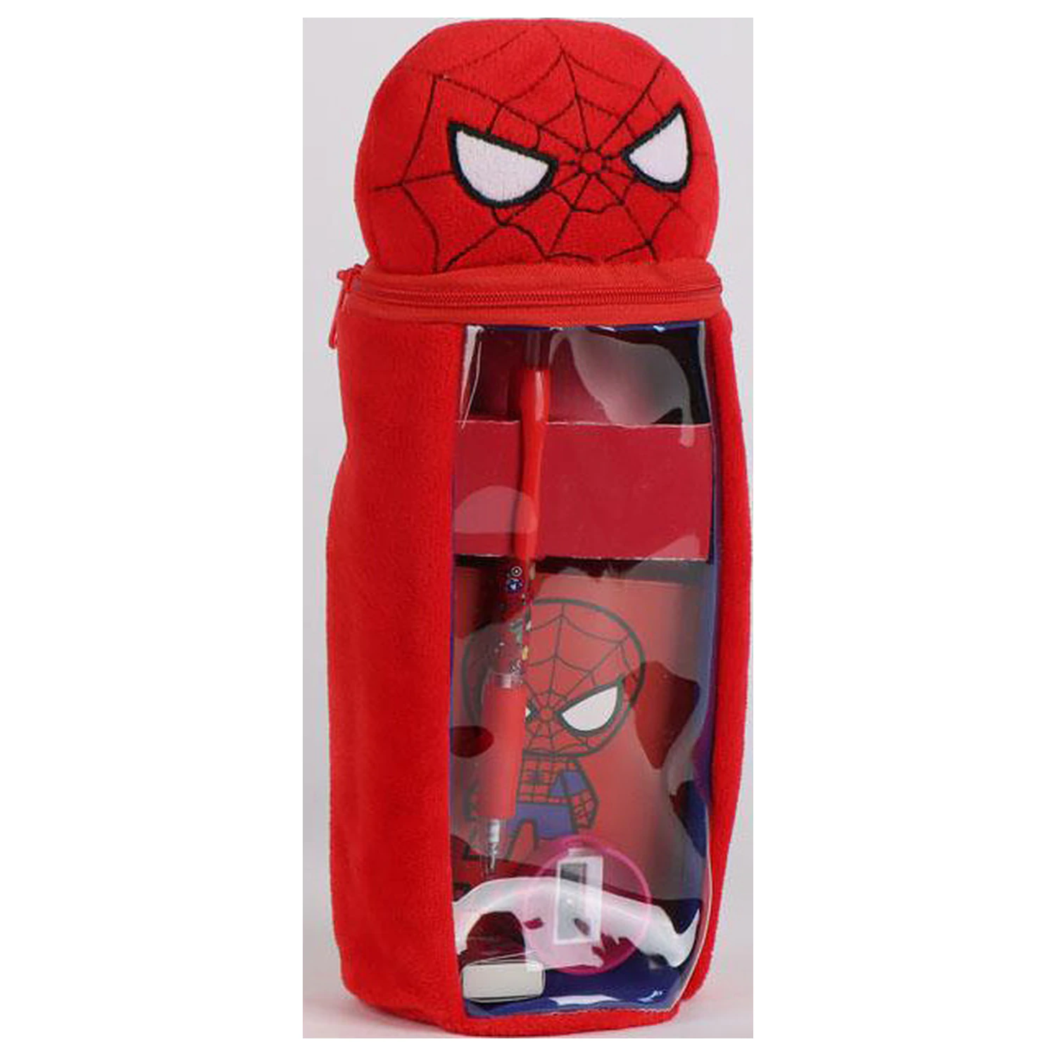 Spider-Man Red Plush Stuffed Pencil Case product photo