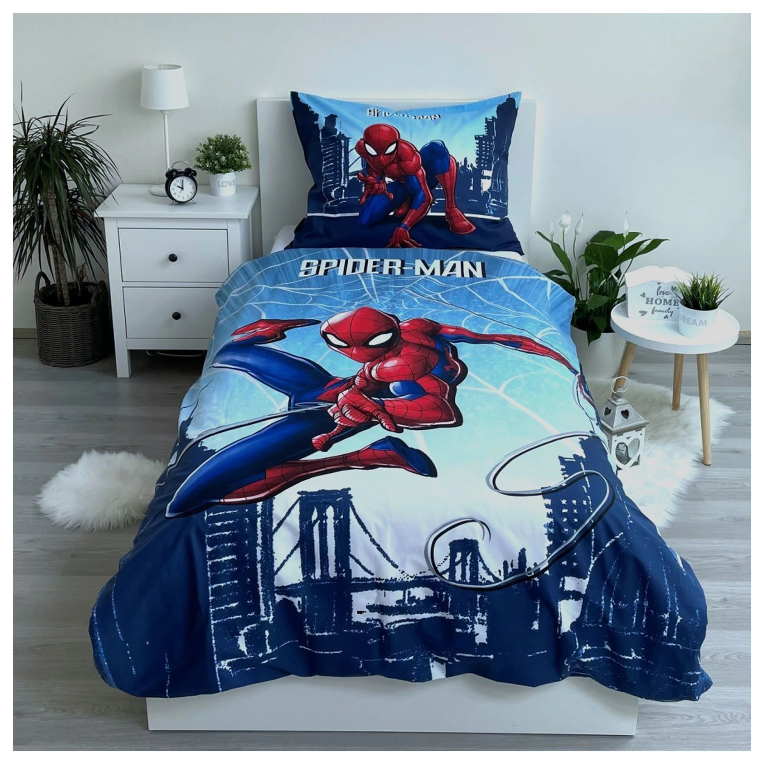 Spider-Man Skyline Duvet Cover product photo