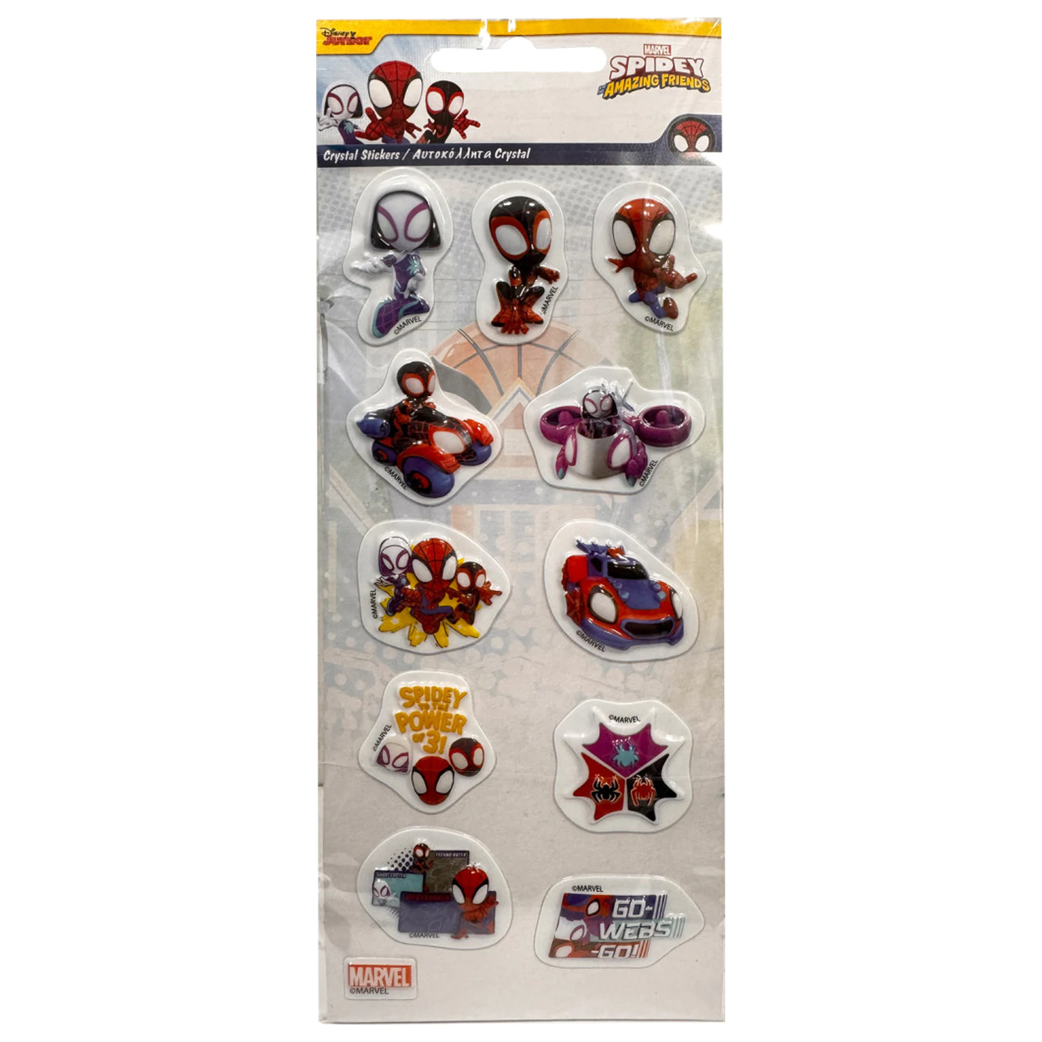 Spider-Man Spidey bubble sticker product photo