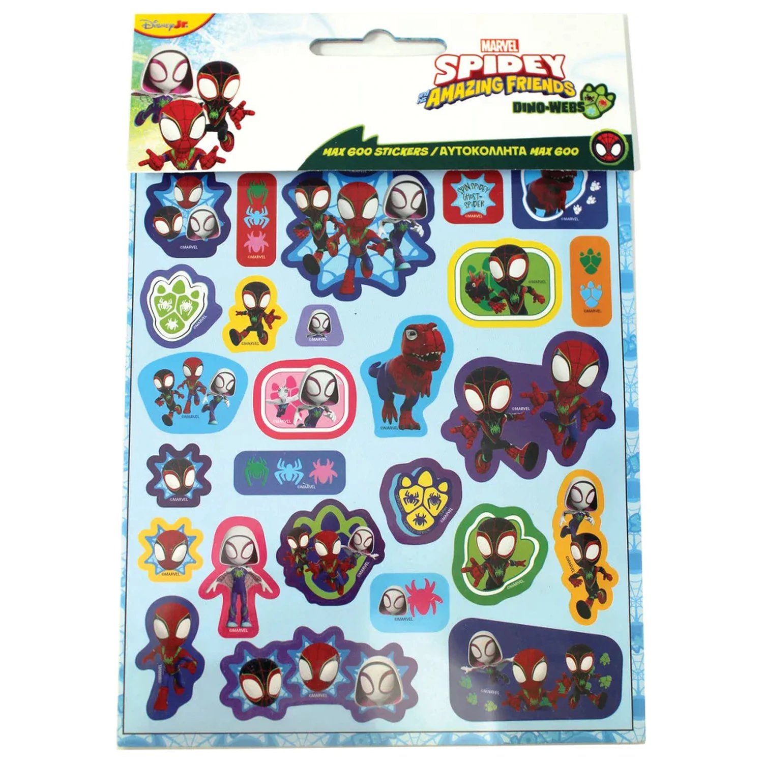 Spider-Man Spidey Dino-Webs 600-piece sticker set product photo