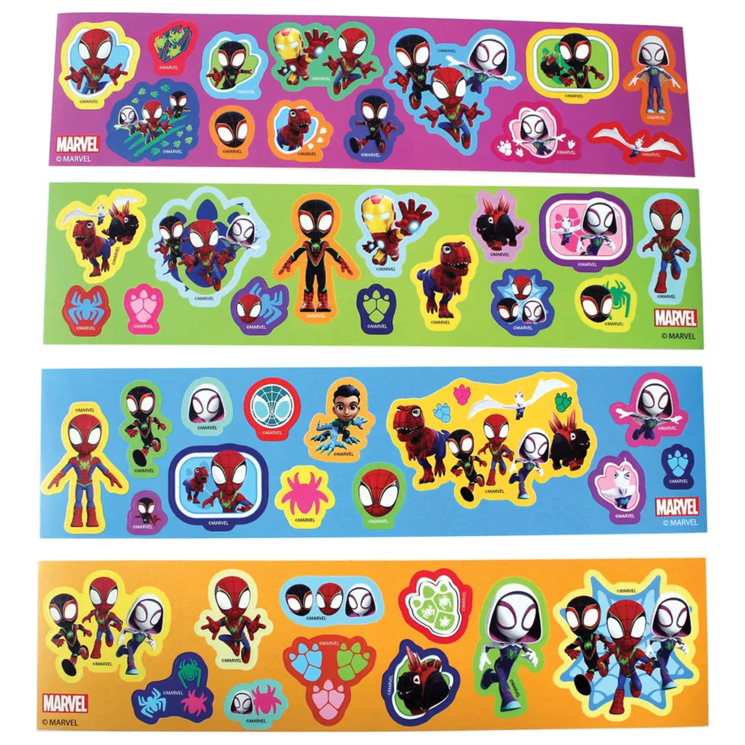 Spider-Man Spidey Dino-Webs Sticker Album with 50 Stickers product photo