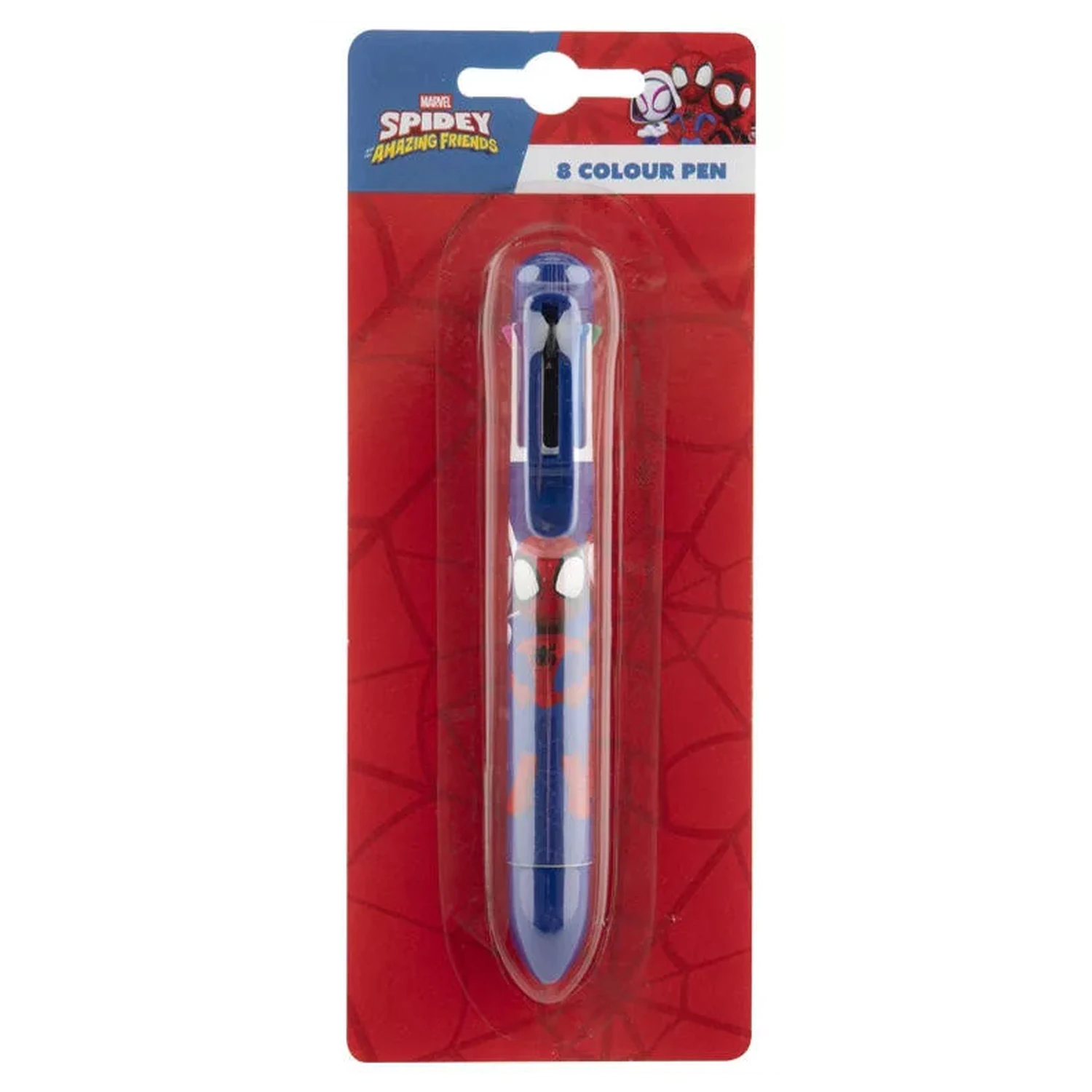 Spider-Man Spidey Friends 8 Color Pen product photo