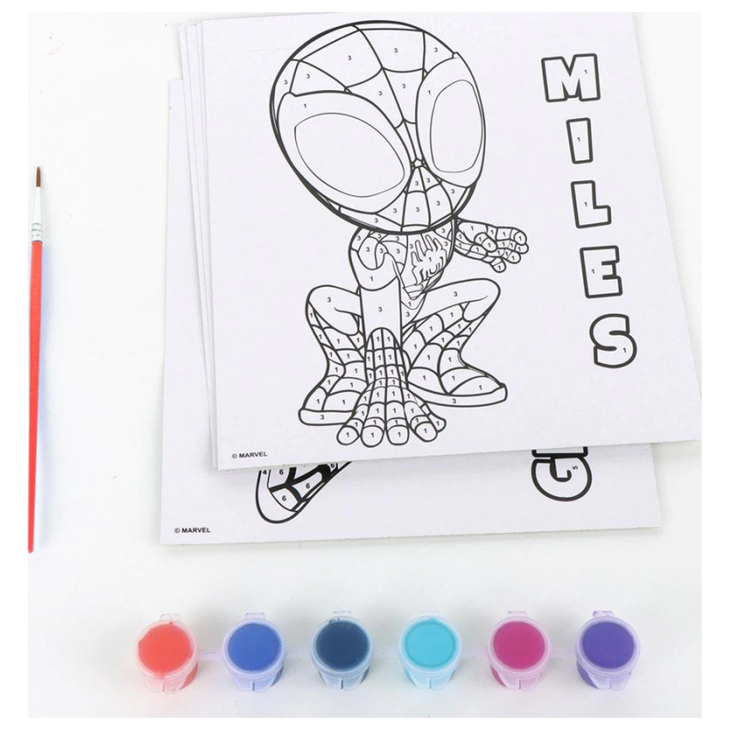 Spider-Man Spidey Friends Numerous Coloring Set product photo