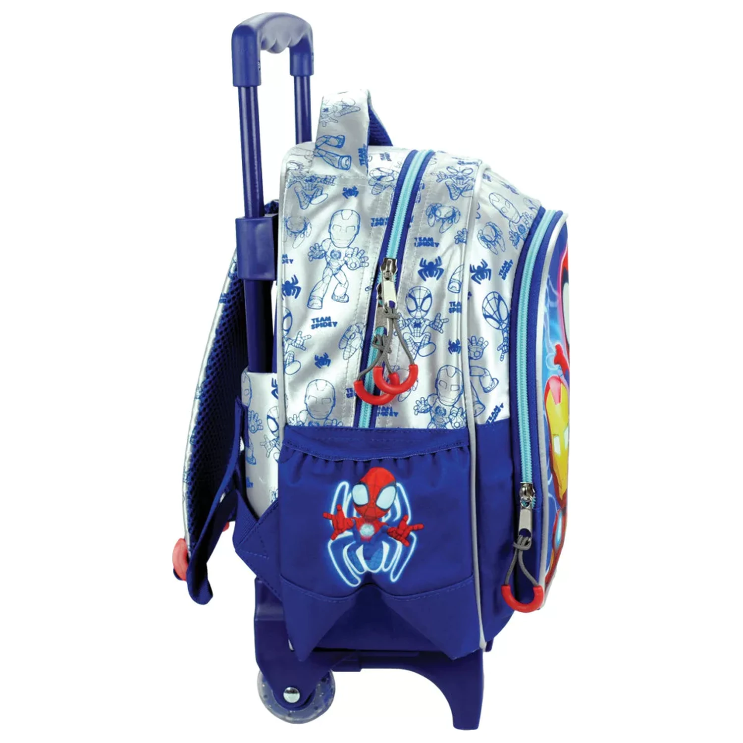 Spider-Man Spidey Glow Rolling Preschool Backpack, Bag 30 cm product photo