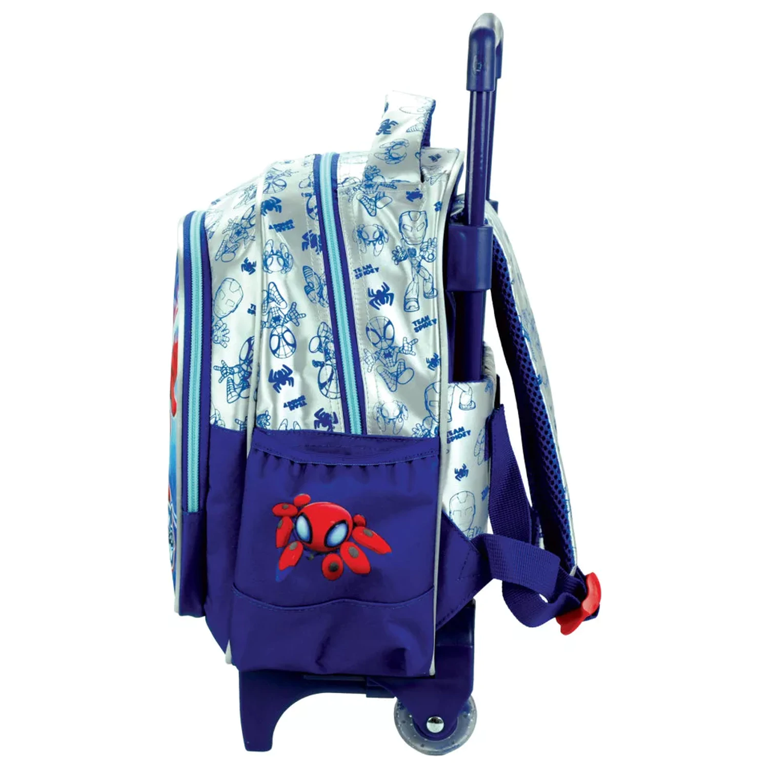 Spider-Man Spidey Glow Rolling Preschool Backpack, Bag 30 cm product photo