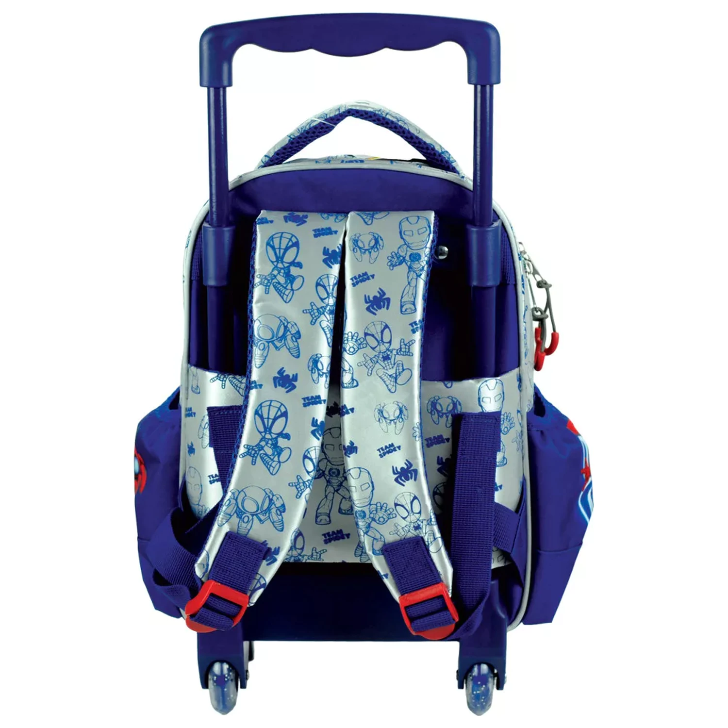 Spider-Man Spidey Glow Rolling Preschool Backpack, Bag 30 cm product photo